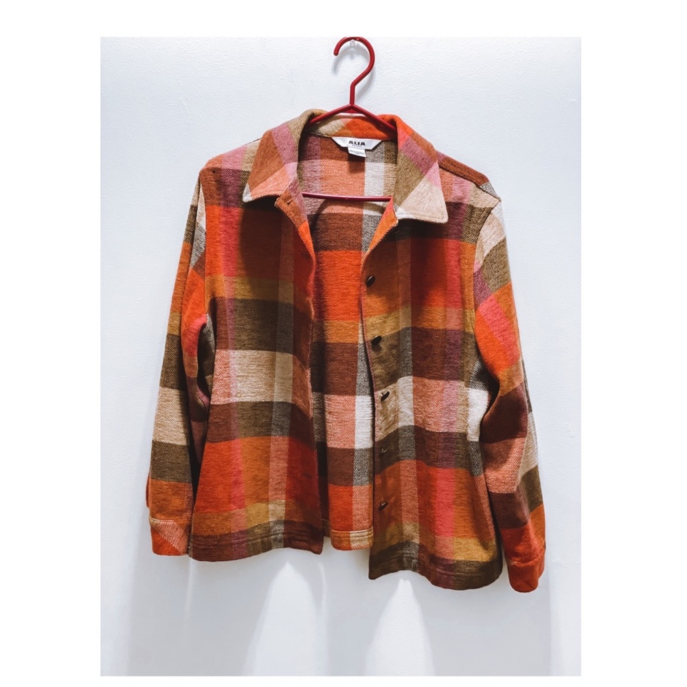 ALIA Plaid shacket